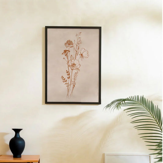 Blush Reverie - Floral Canvas Art Print