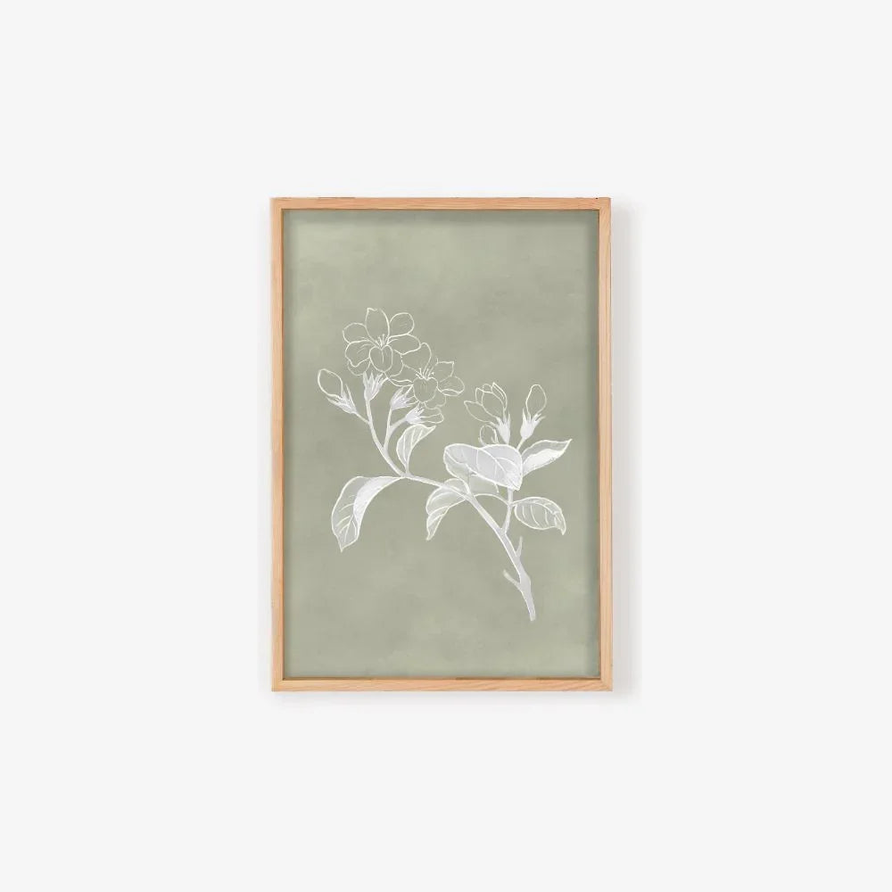 Eucalyptus Whisper - Floral Canvas Art Print