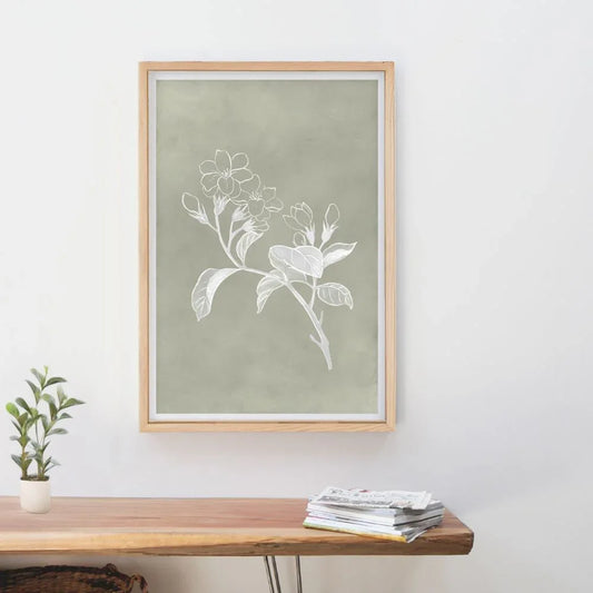 Eucalyptus Whisper - Floral Canvas Art Print