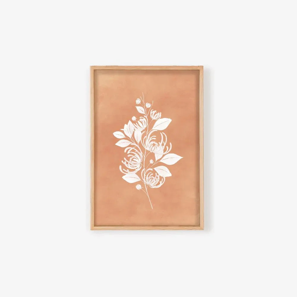 Golden Meadow - Floral Canvas Art Print