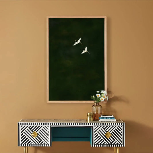 Soaring Grace - Minimalist Canvas Art Print