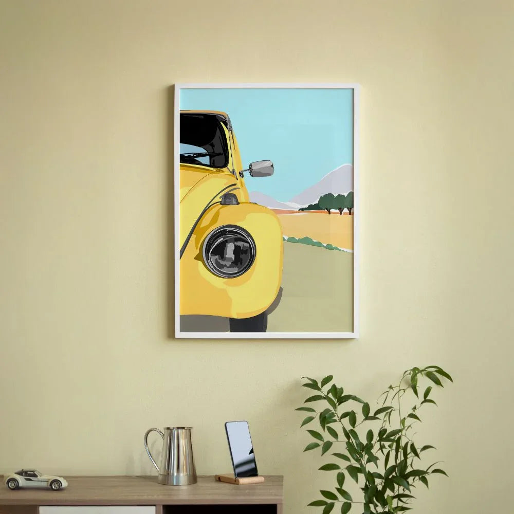 Retro Rider - Vintage Canvas Art Print