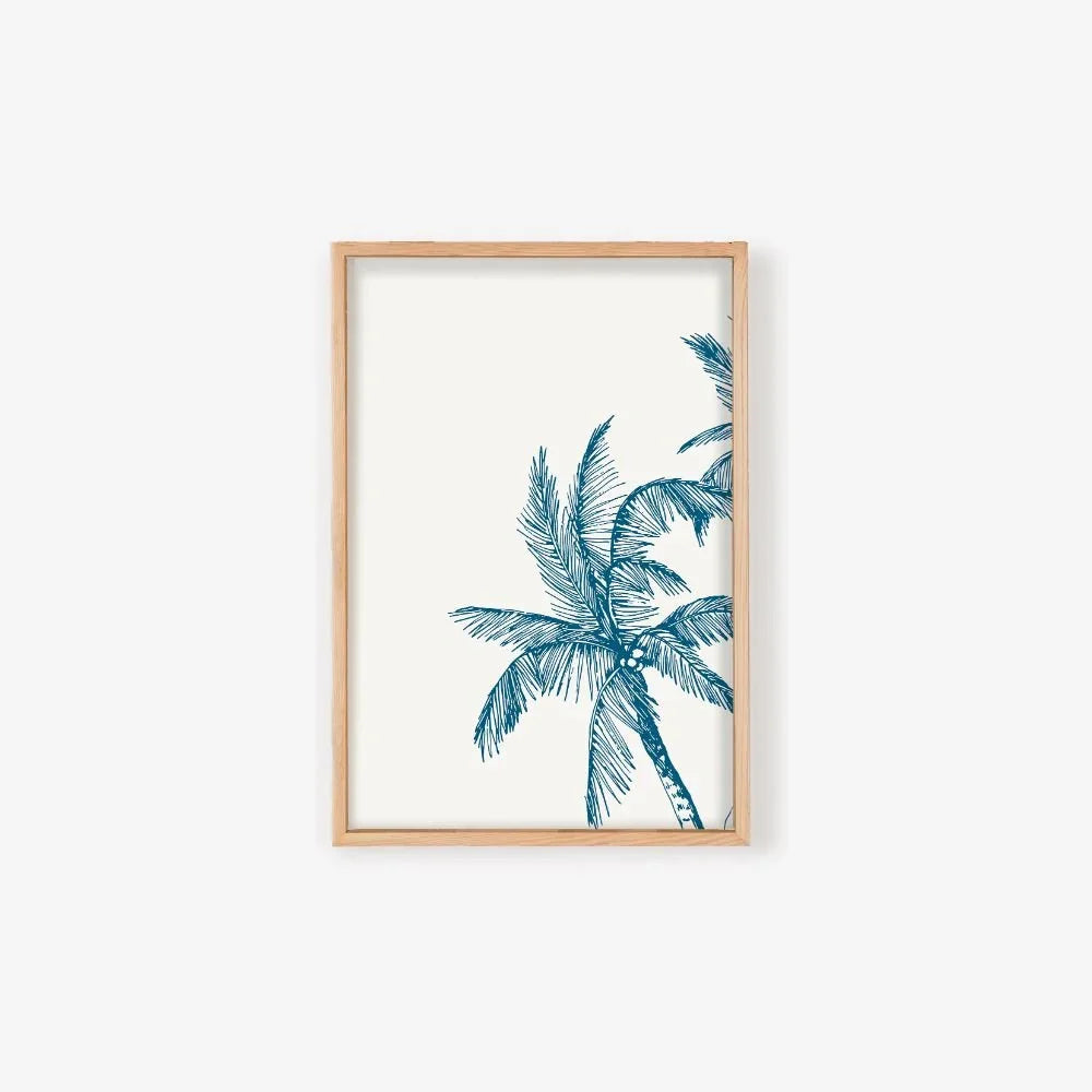 Tropic Twilight - 2-Piece Canvas Art Print Set