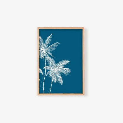 Tropic Twilight - 2-Piece Canvas Art Print Set
