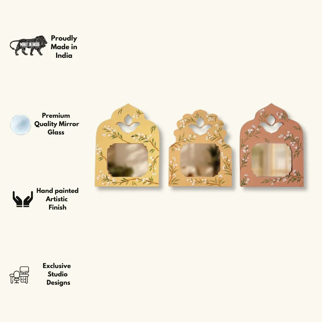 Sunheri Mirror Set