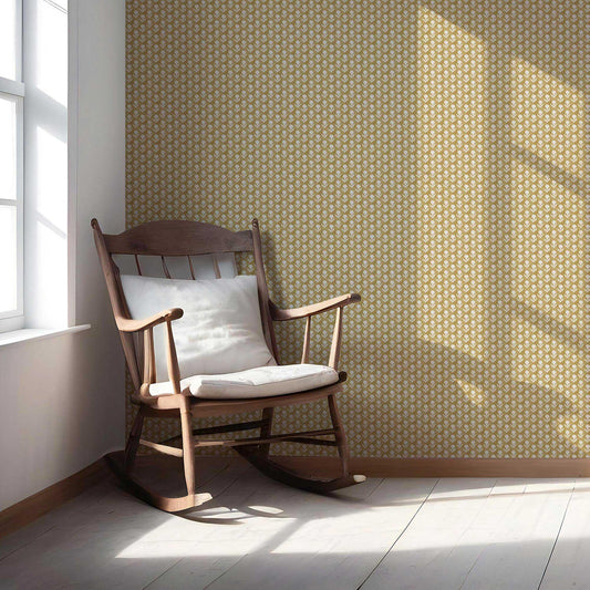Meadow Crest Wallpaper - Harvest Gold