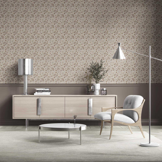 Buti Cascade Wallpaper - Stone Beige