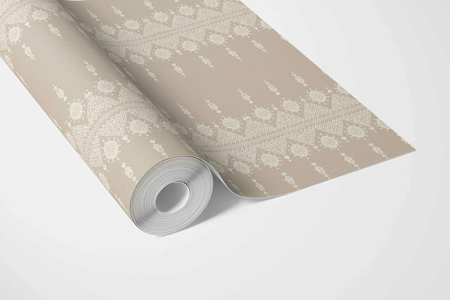 Zari Lineage Wallpaper - Tusk Beige
