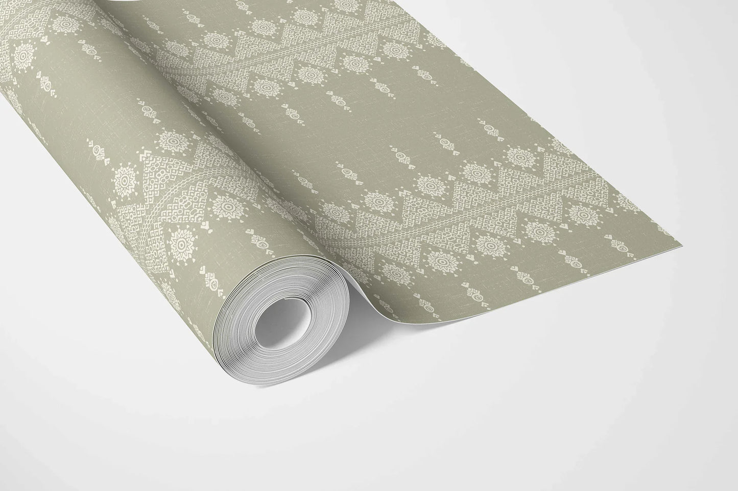 Zari Lineage Wallpaper - Pistachio Dune