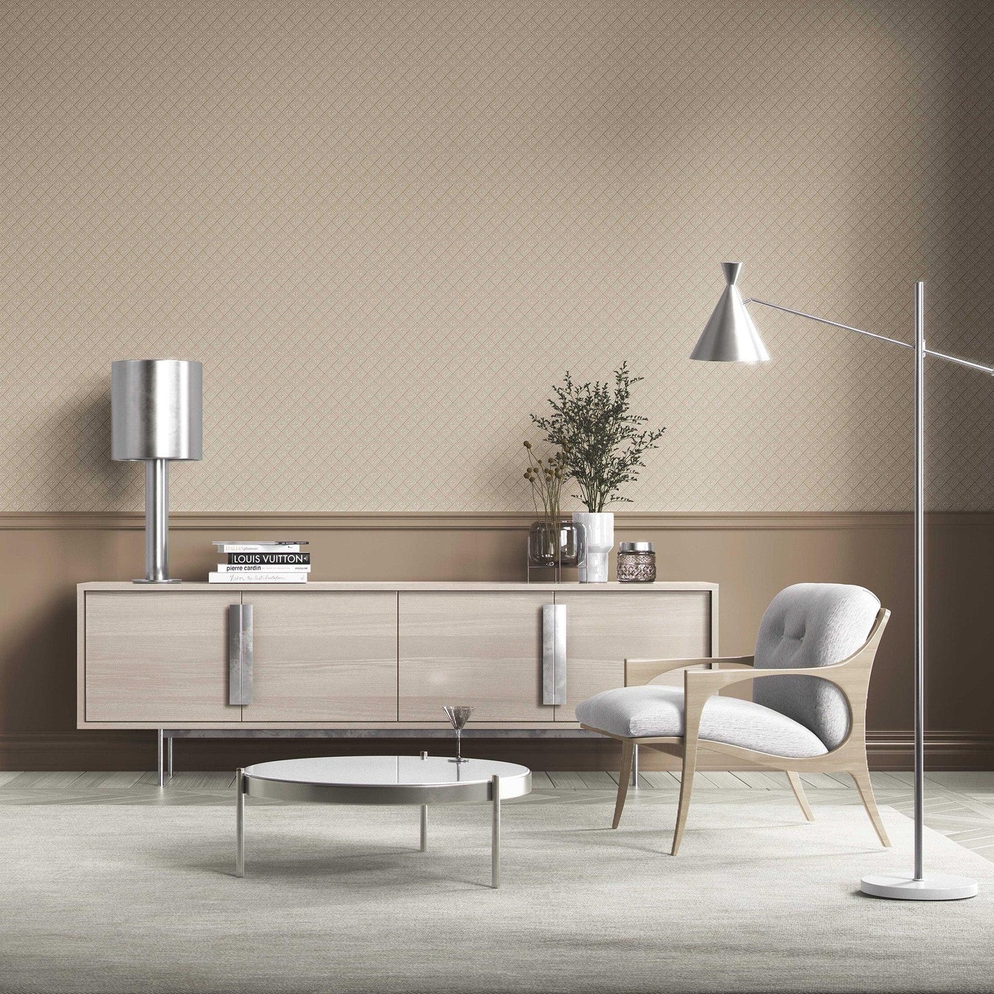 Jaali Echo Wallpaper - Clay Mosaic