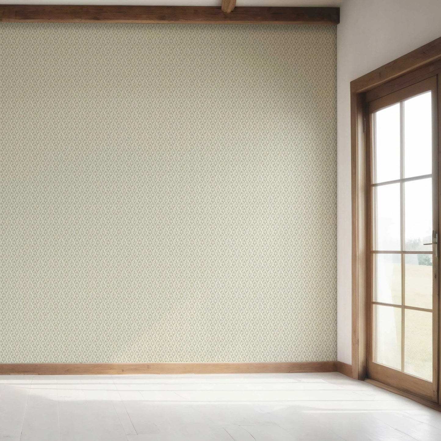 Arched Canopy Wallpaper - Willow Dust