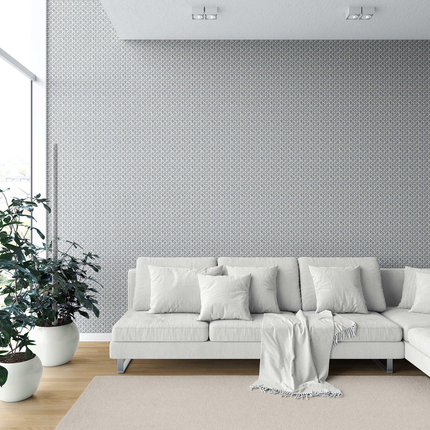 Regal Scallop Wallpaper - Ocean Crest