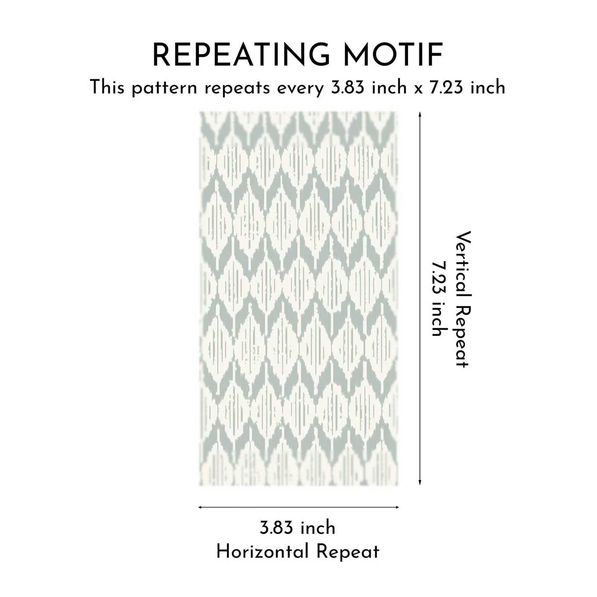 Ikat Reverie Wallpaper - Seafoam Whisper