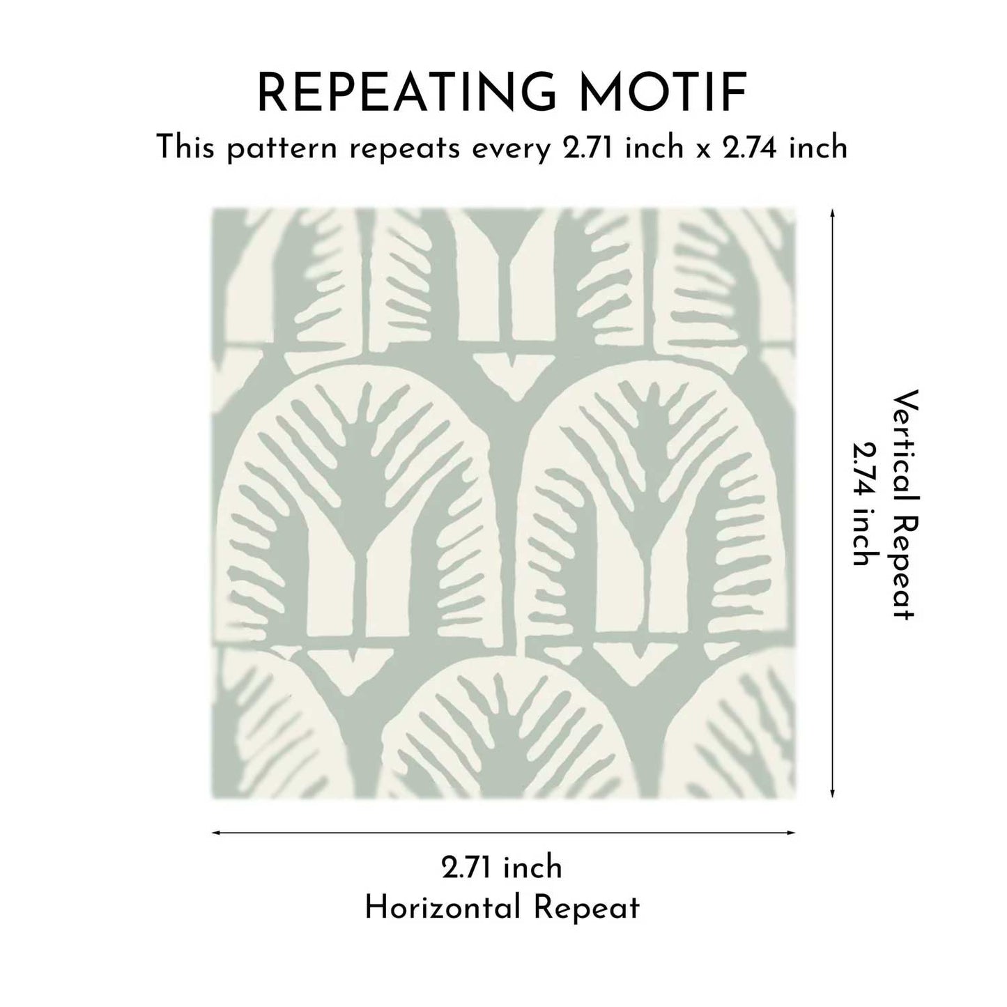 Arched Canopy Wallpaper - Minted Grove