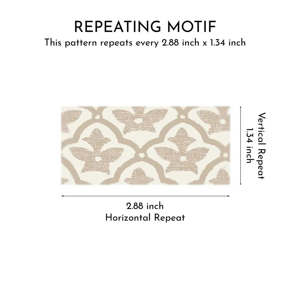 Haveli Harmony Wallpaper - Linen Whisper