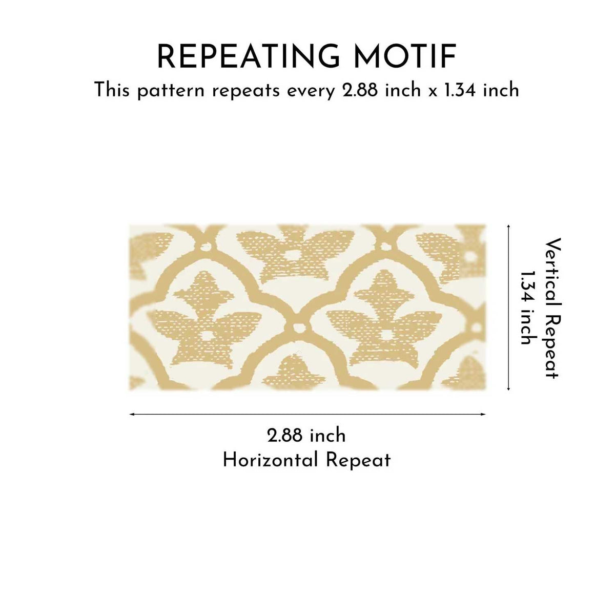 Haveli Harmony Wallpaper - Buttercup Beige