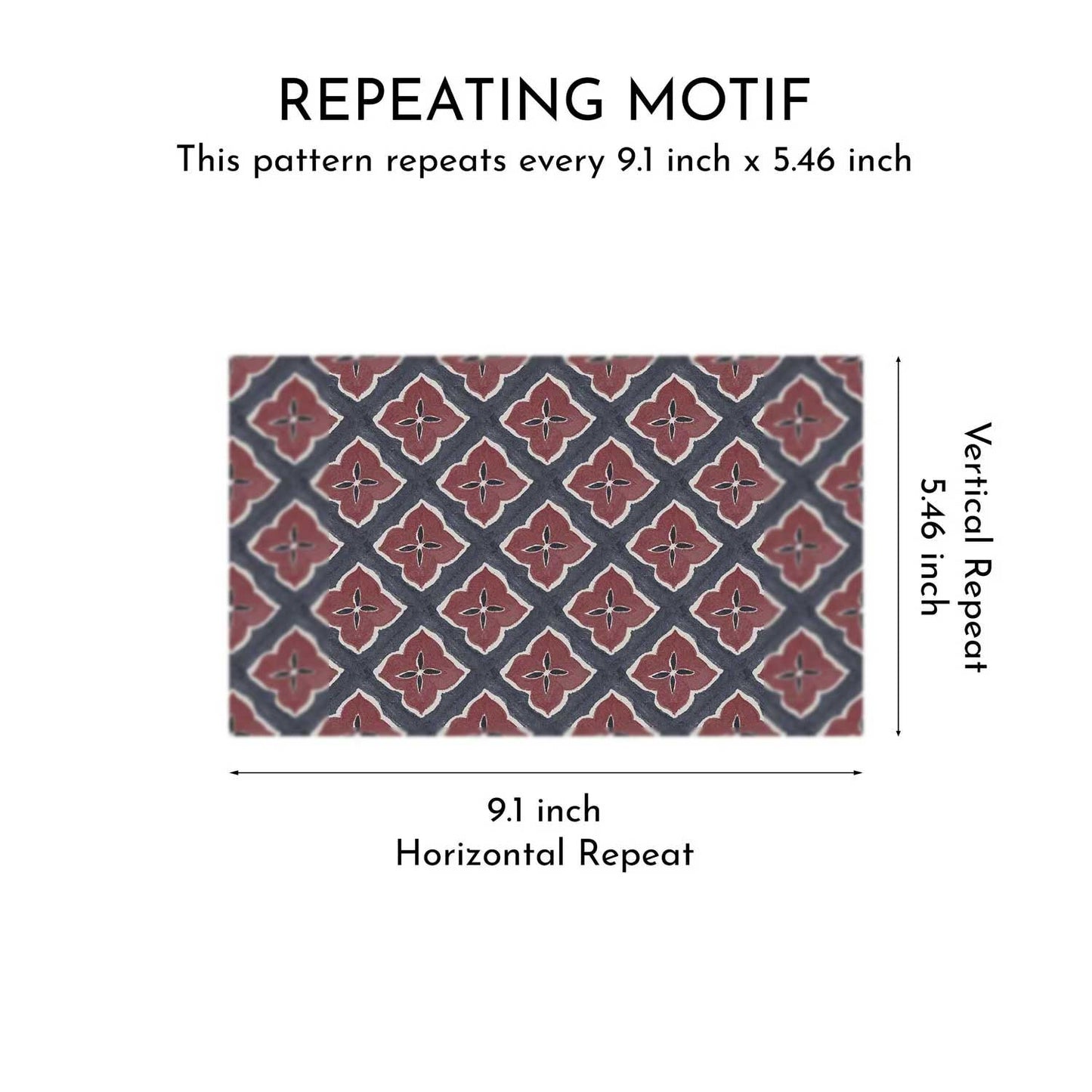Petal Trellis Wallpaper - Indigo Rose