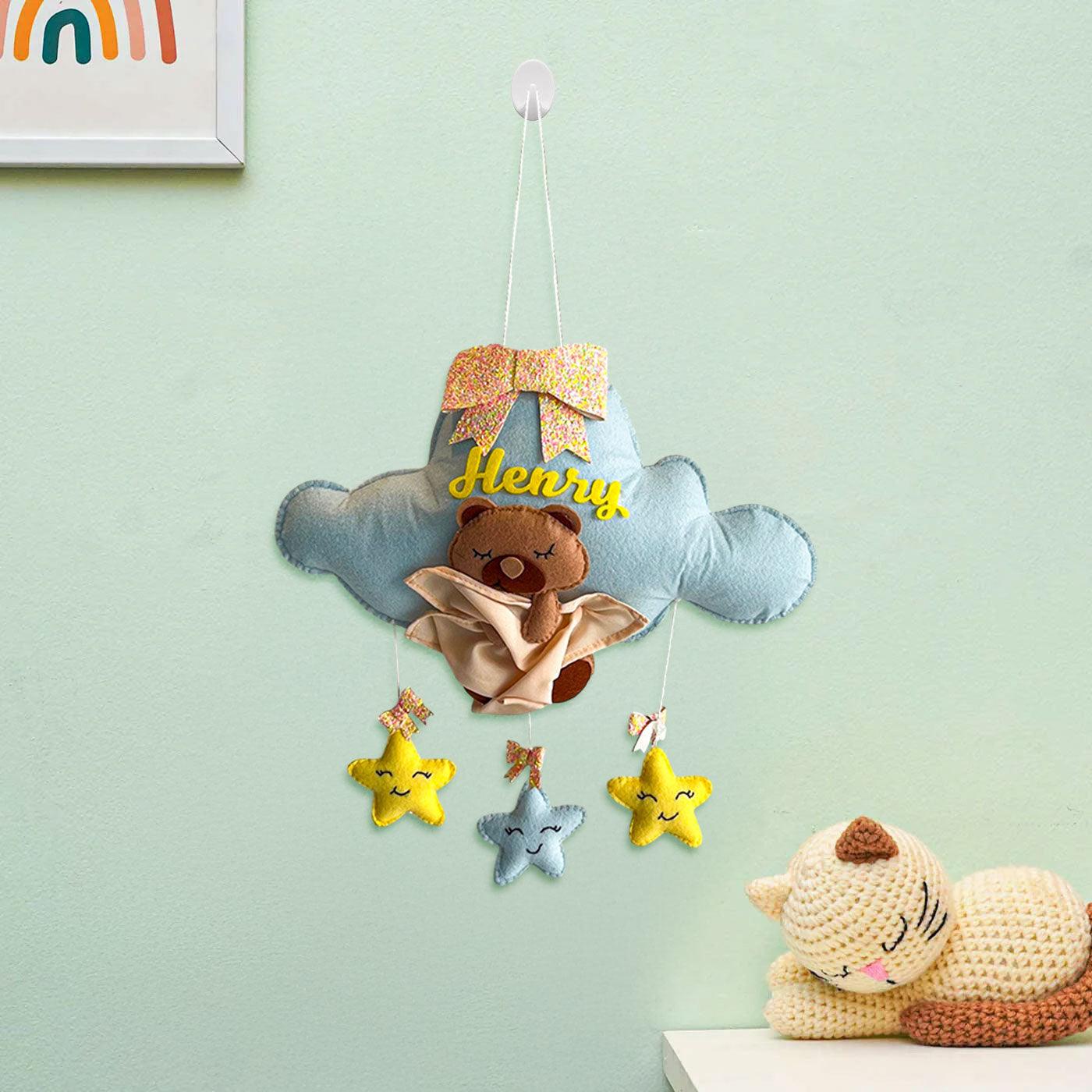 Bear Hugs Blanket Name Hanging