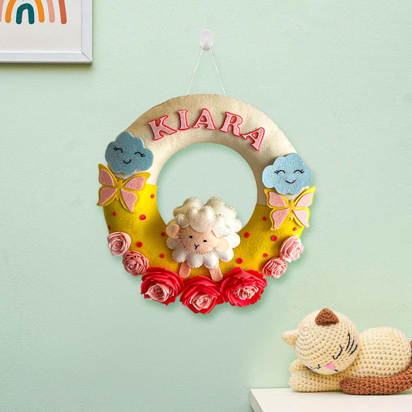 Daisy Sheep Name Hanging