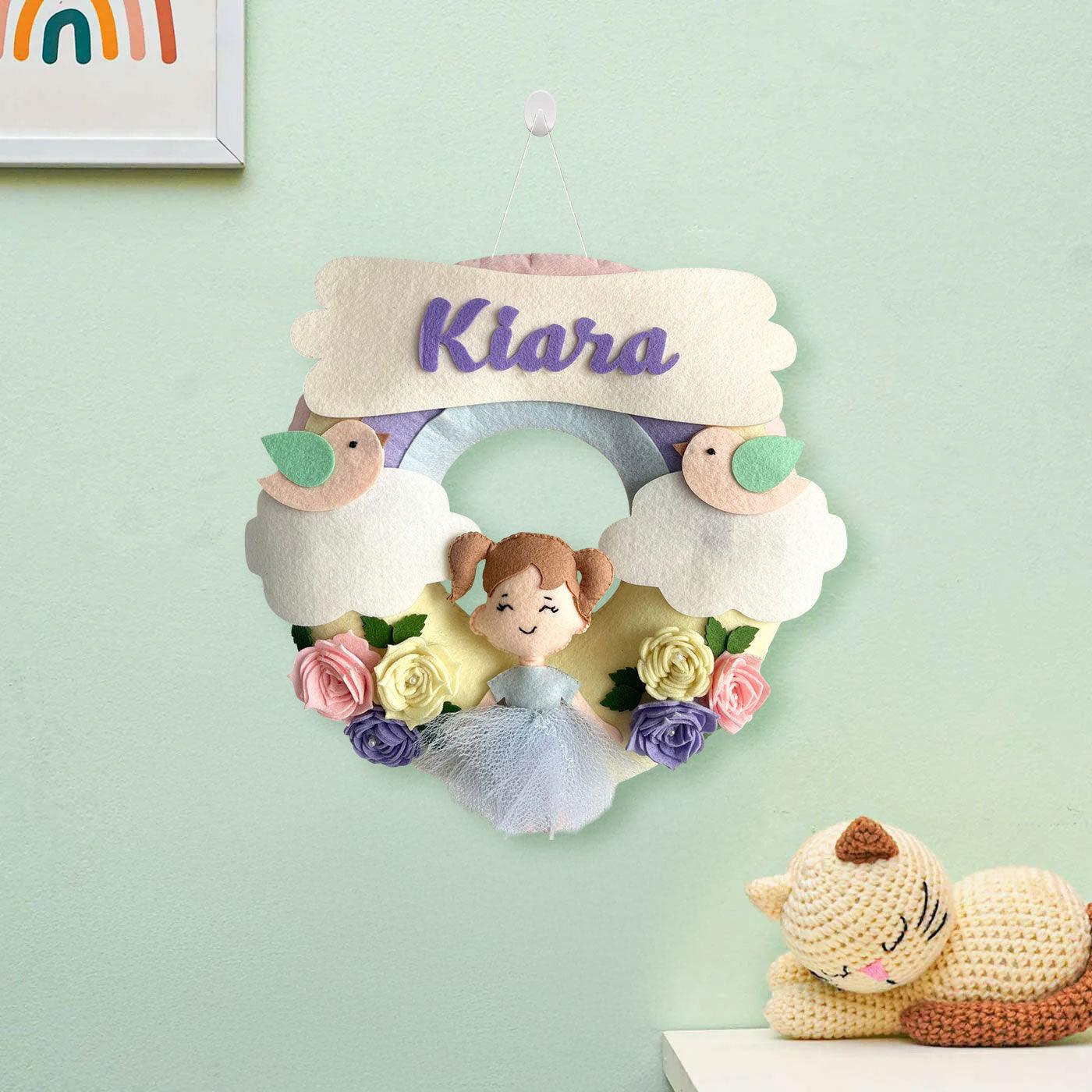 Flower Fairy Name Hanging