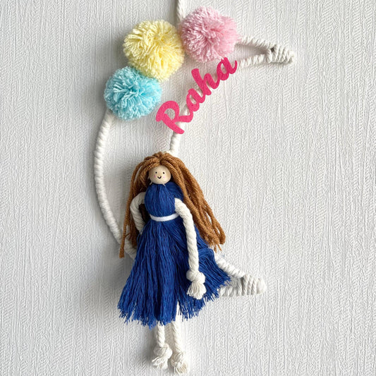 Bella Name Macrame Hanging