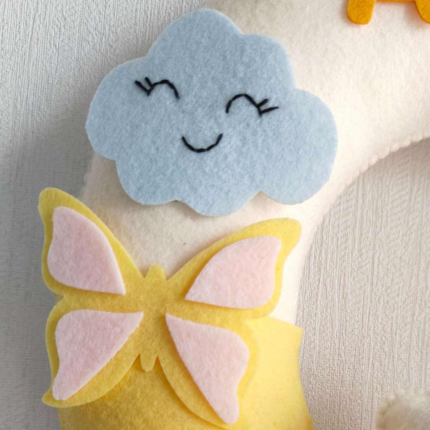 Sheepish Charm Name Hanging