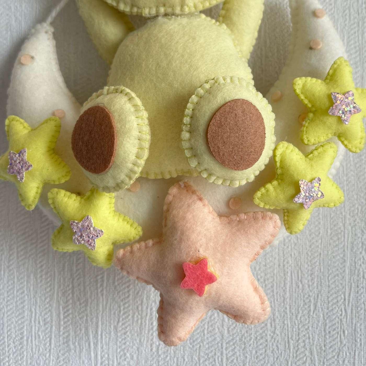 Teddy's Moon Magic Name Hanging