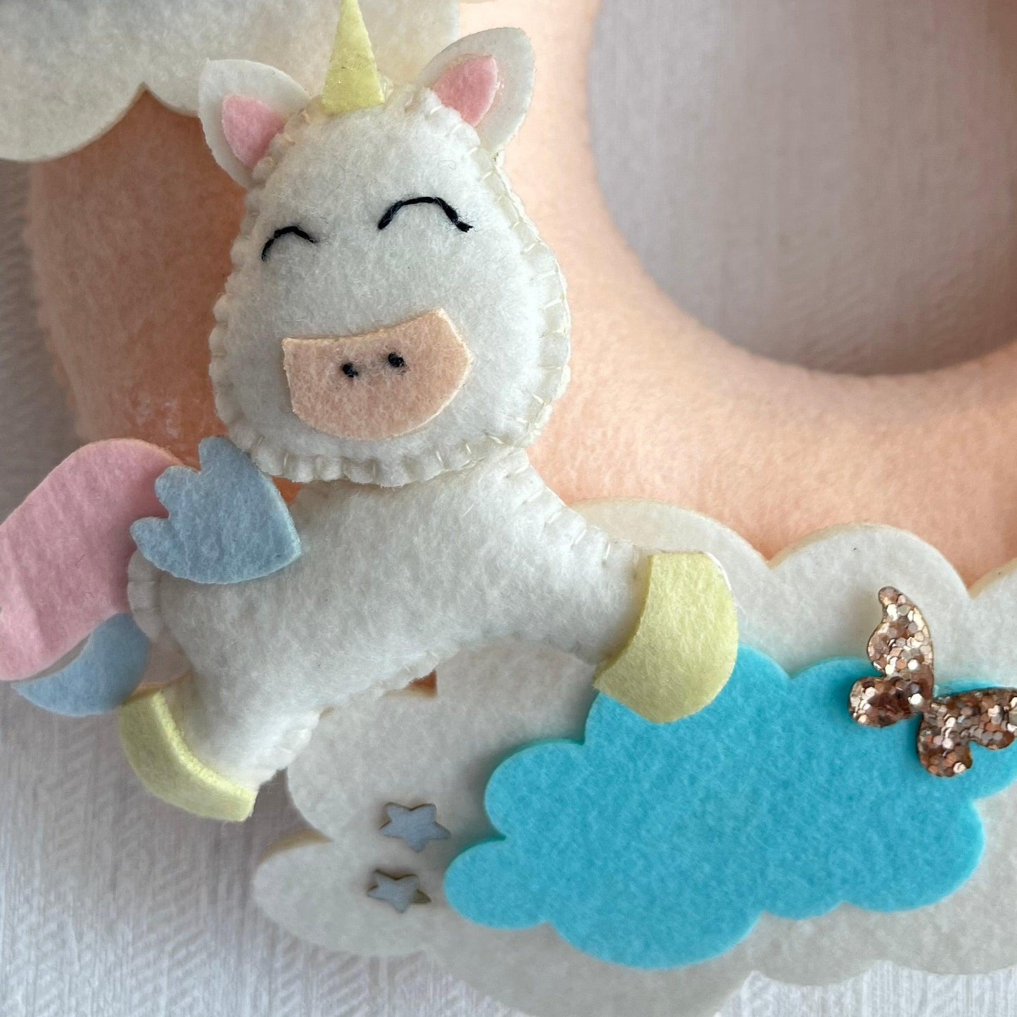 Cloud Nine Unicorn Name Hanging
