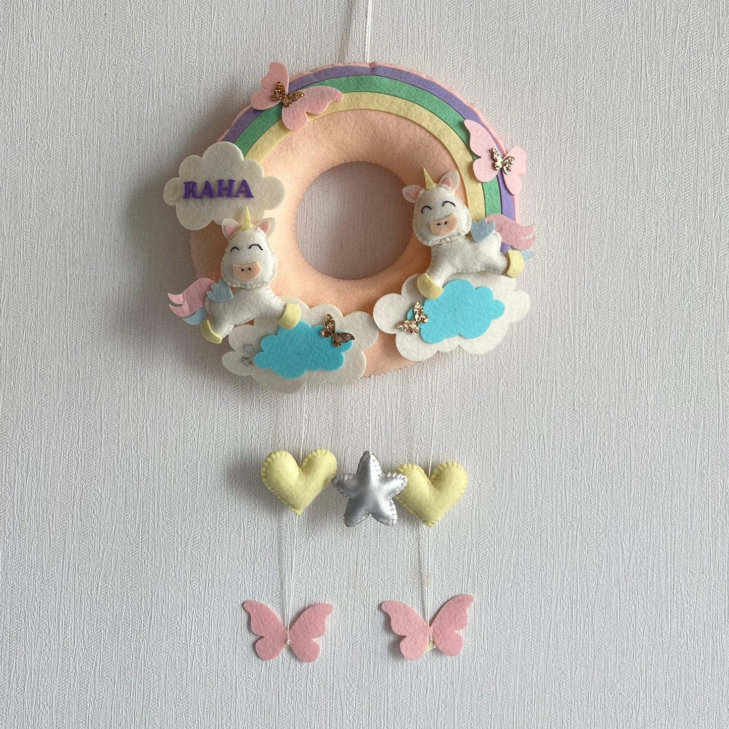 Cloud Nine Unicorn Name Hanging