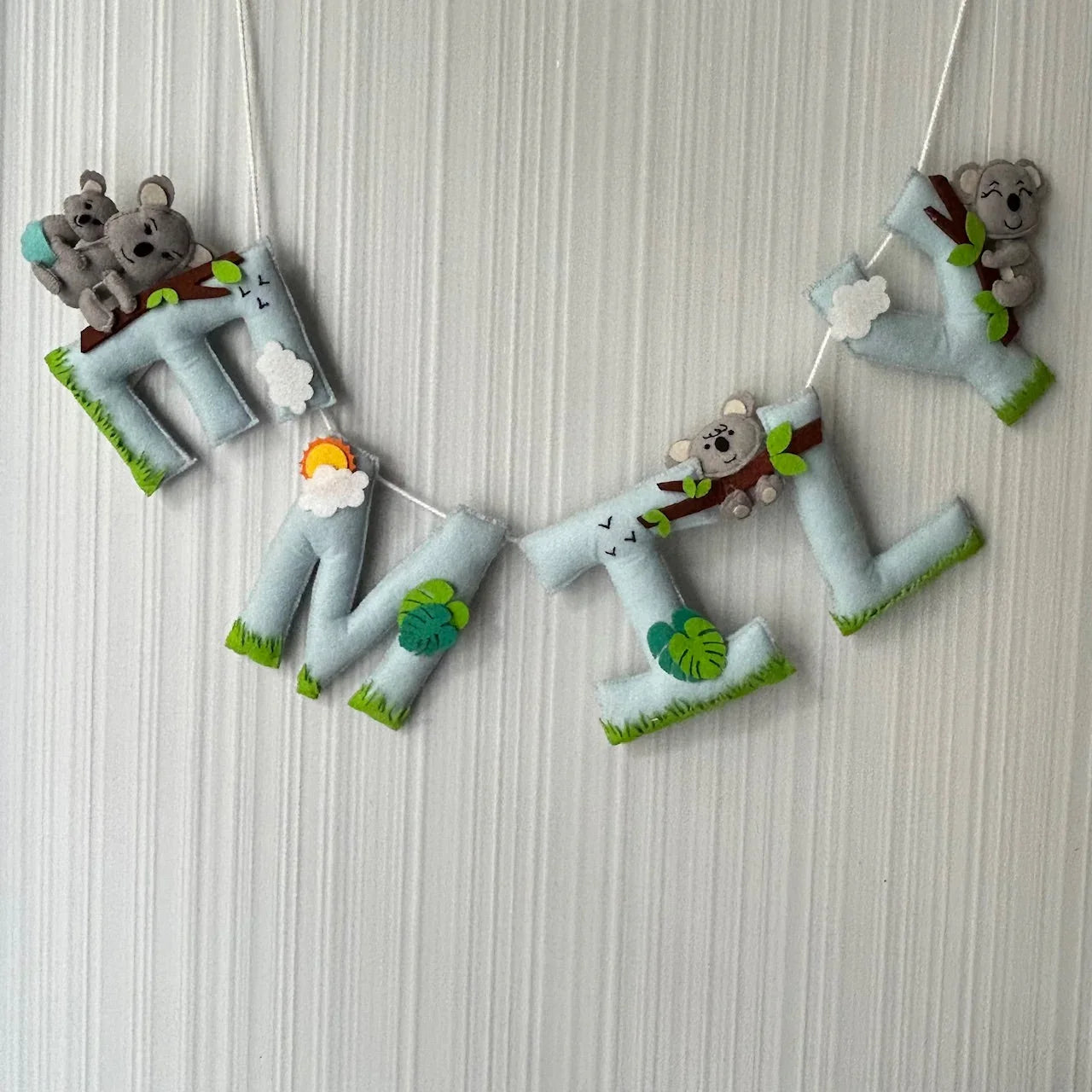 Cuddly Koala Name Bunting/Garland