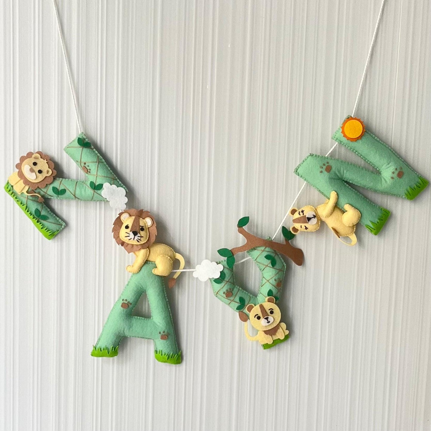 King of the Jungle Name Bunting/Garland