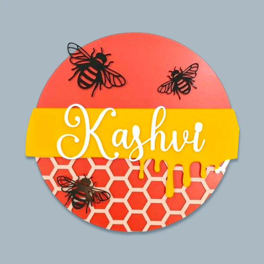 Buzzing Dreams Name Plaque