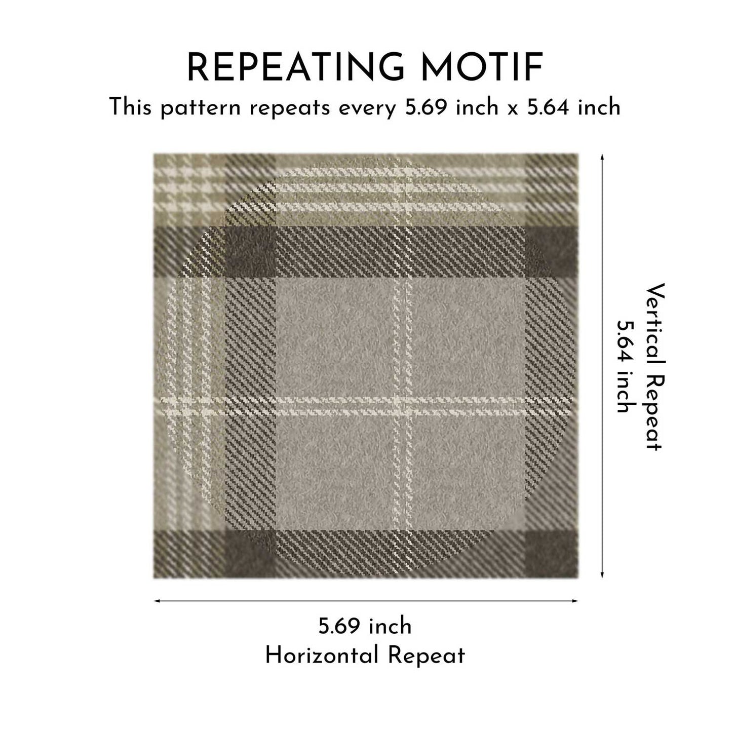 Rosewell Tartan Wallpaper - Stonefield Grey