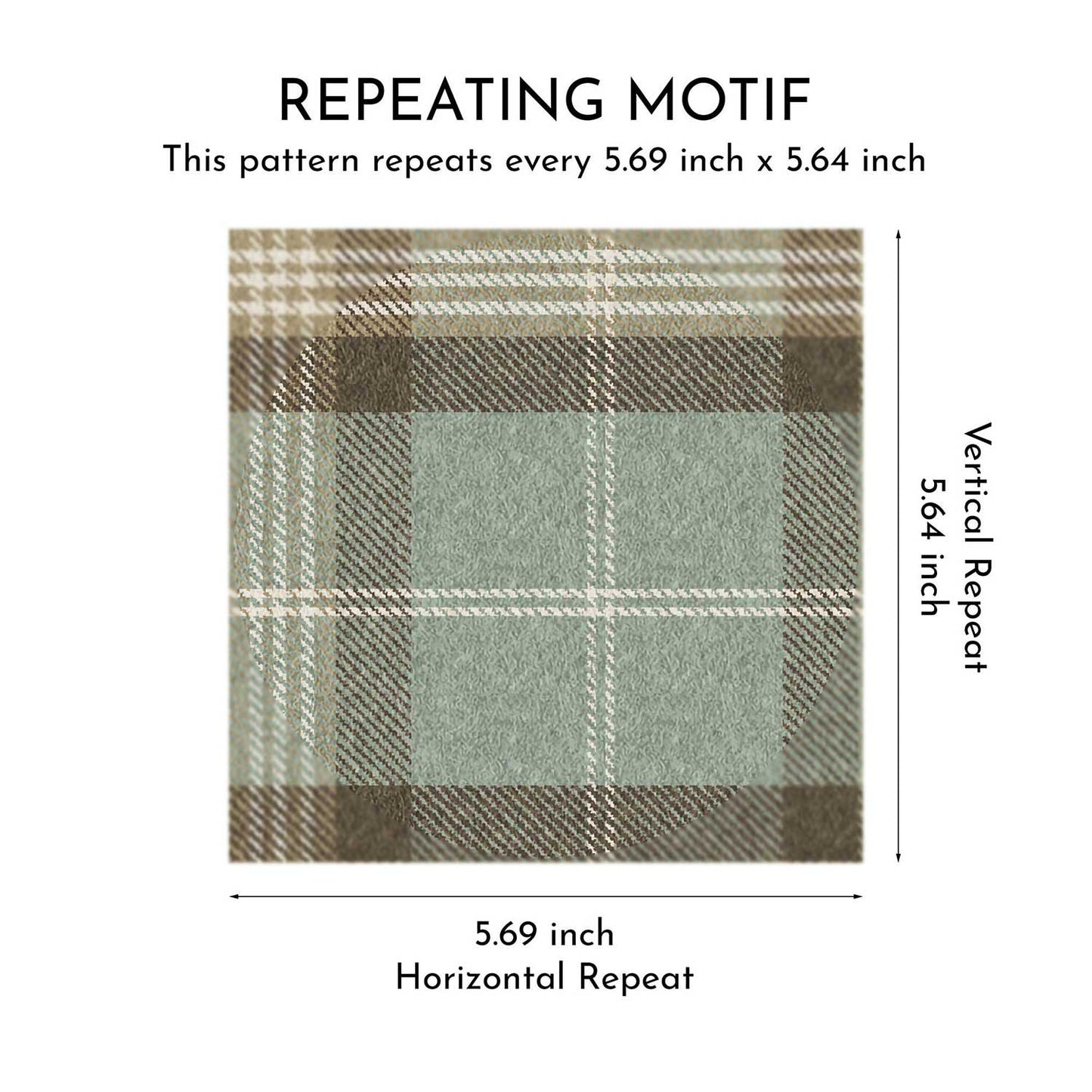 Rosewell Tartan Wallpaper - Sagewood Glen