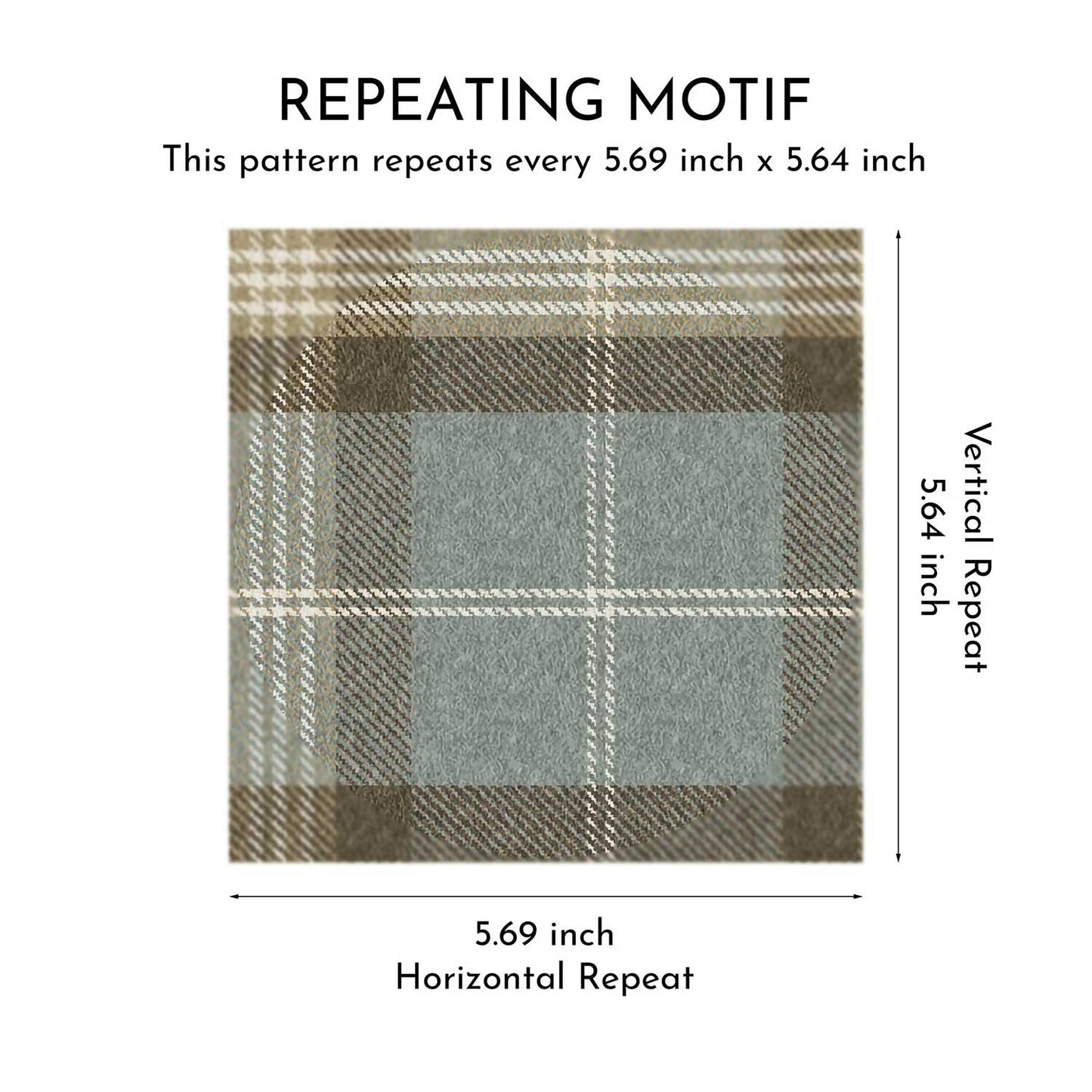 Rosewell Tartan Wallpaper - Meadow Drift