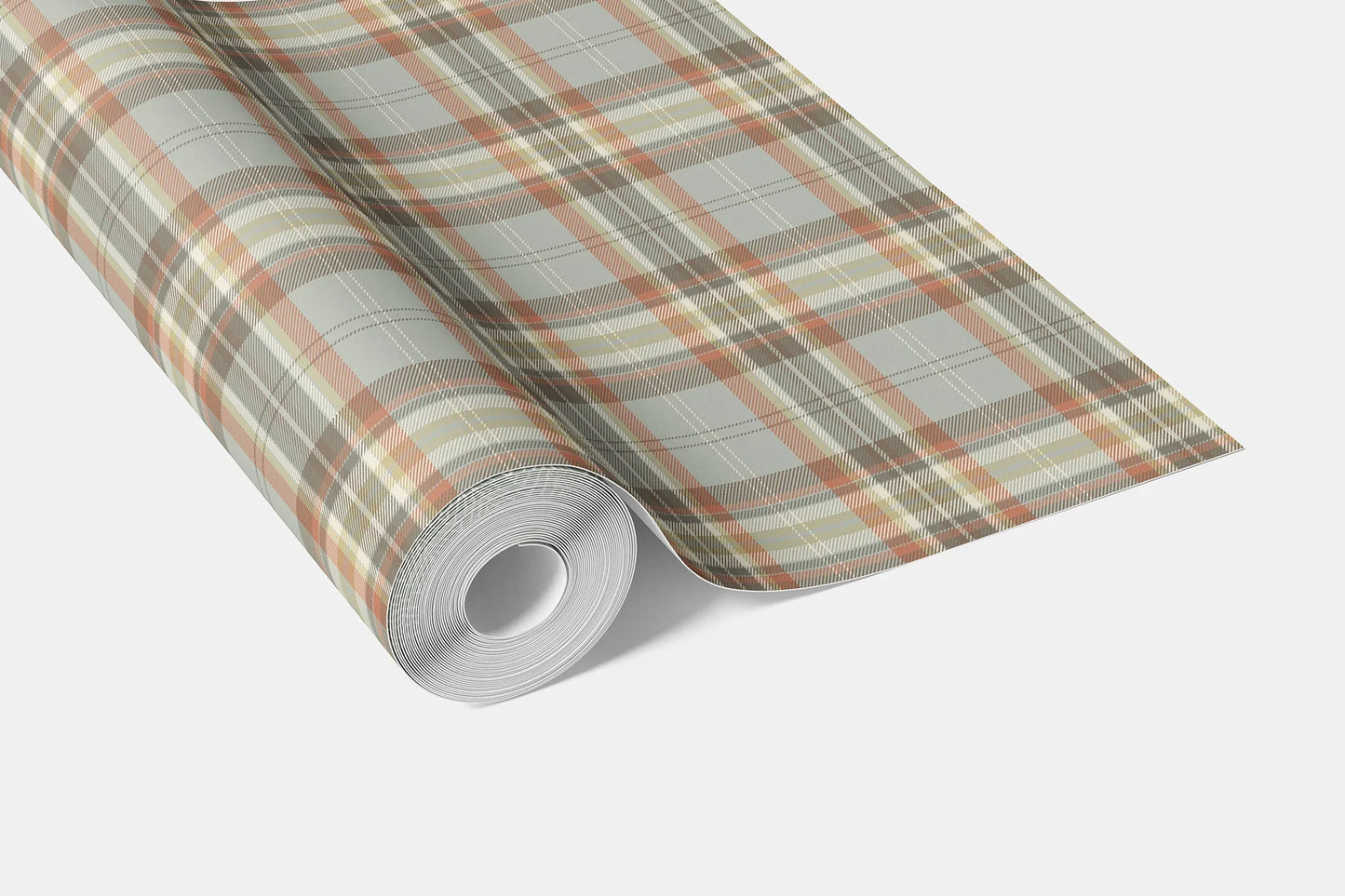 Langford Grid Wallpaper - Blush Sandstone