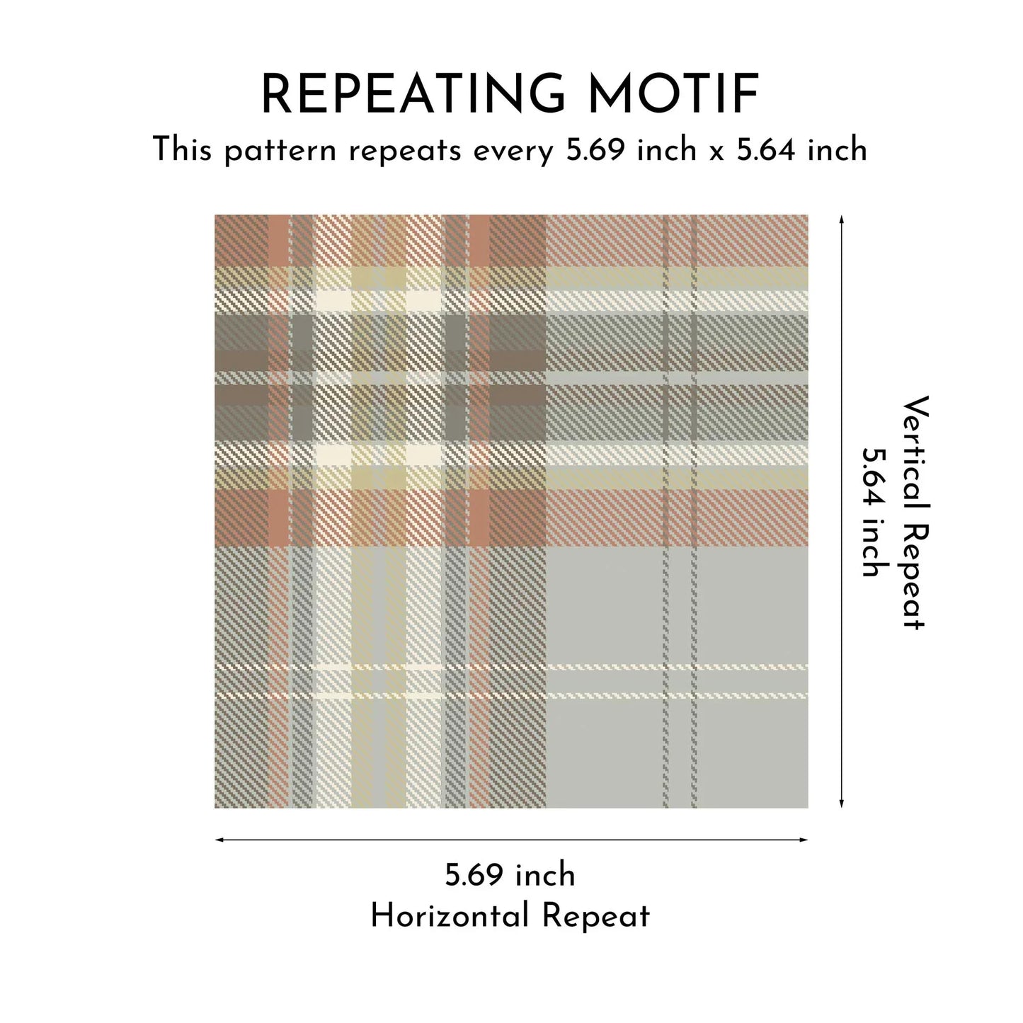 Langford Grid Wallpaper - Blush Sandstone