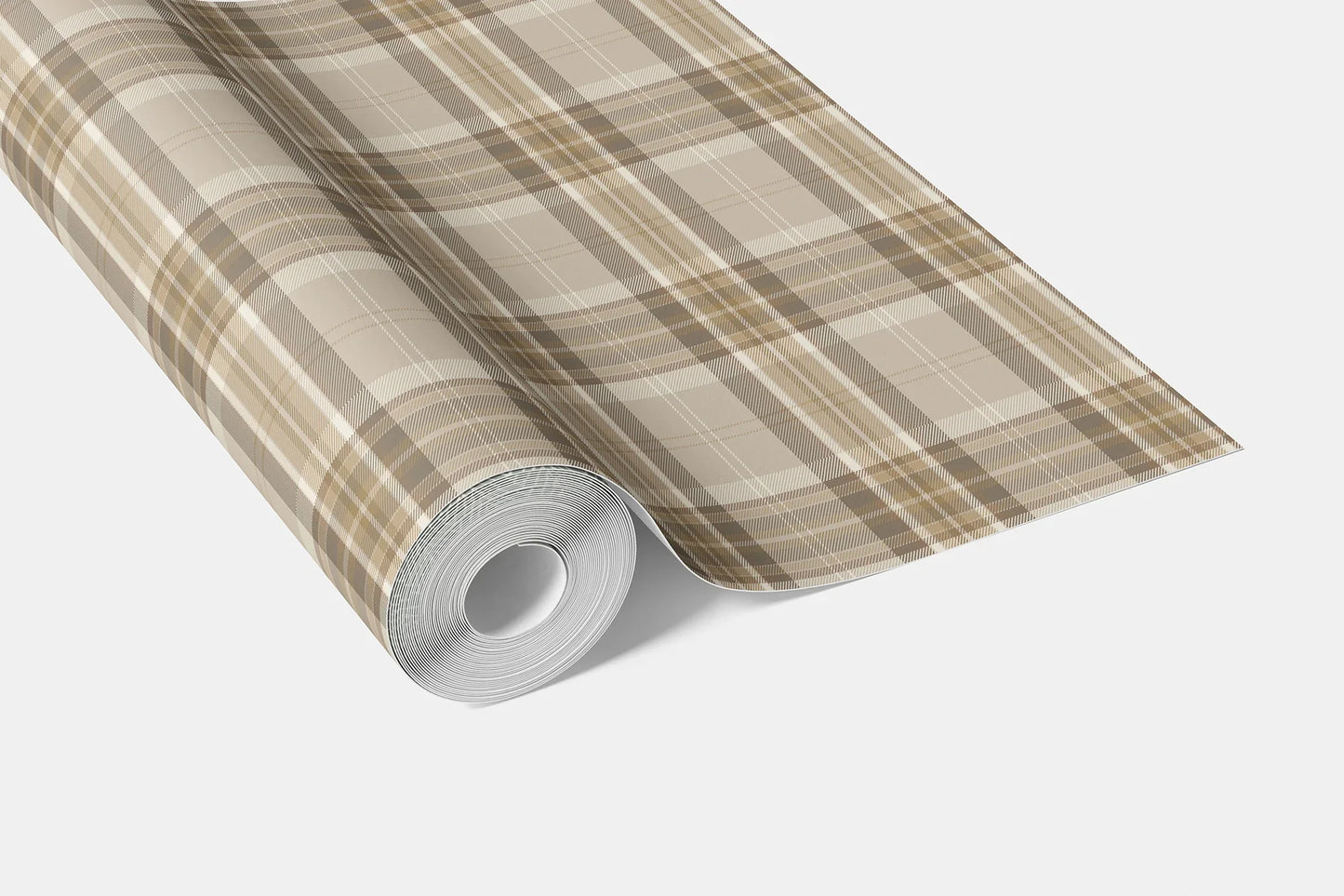 Langford Grid Wallpaper - Ashcroft Stone