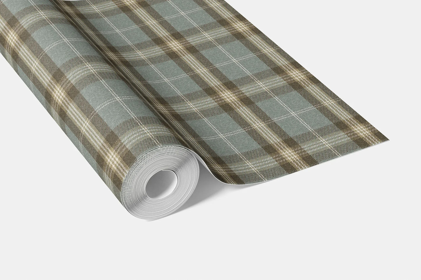 Rosewell Tartan Wallpaper - Meadow Drift