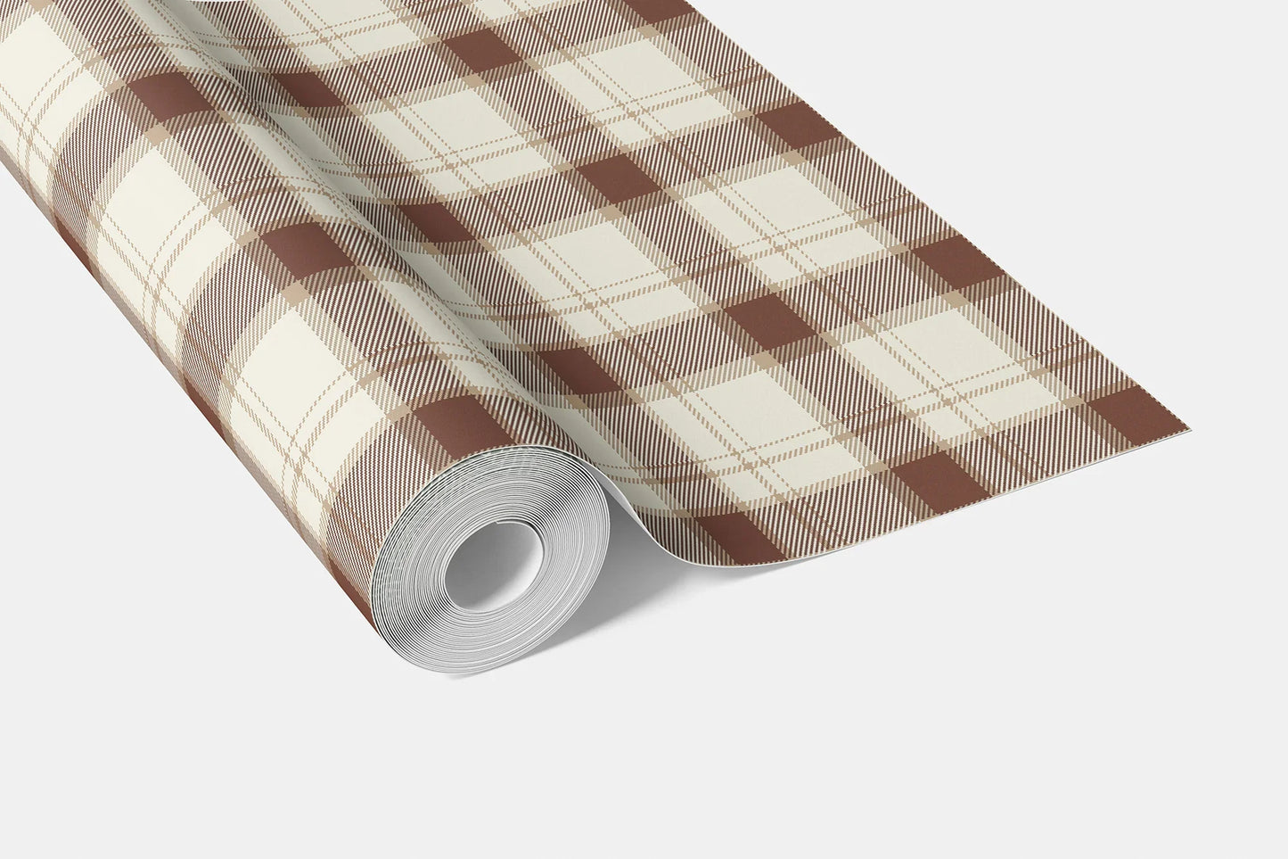 Hawthorne Plaid Wallpaper - Chestnut Glen
