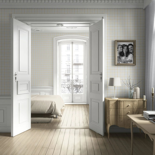 Ashford Ledger Wallpaper - Gilt Index