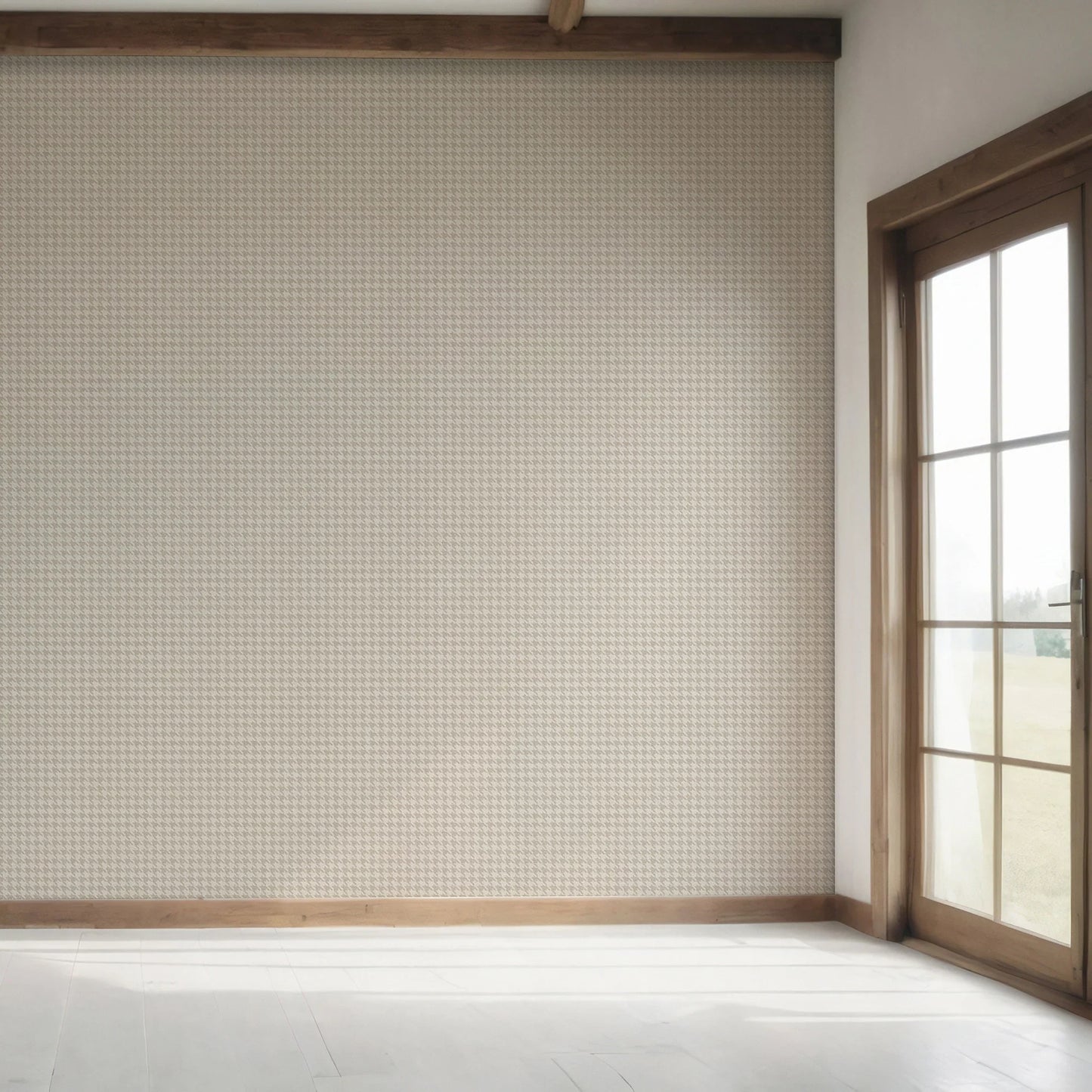 Cavendish Weave Wallpaper - Ivory