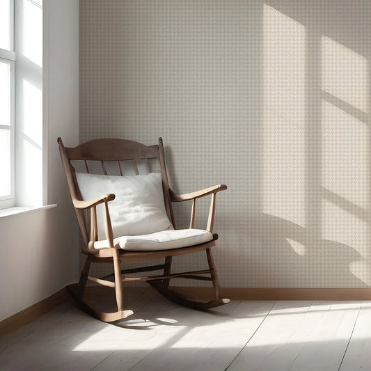 Cavendish Weave Wallpaper - Pale Stone