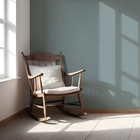 Cavendish Weave Wallpaper - Soft Blue