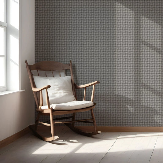 Cavendish Weave Wallpaper - Mid Grey