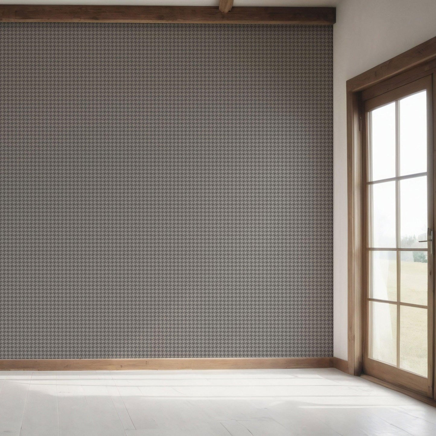 Cavendish Weave Wallpaper - Mid Grey