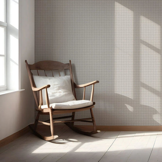 Cavendish Weave Wallpaper - Greige