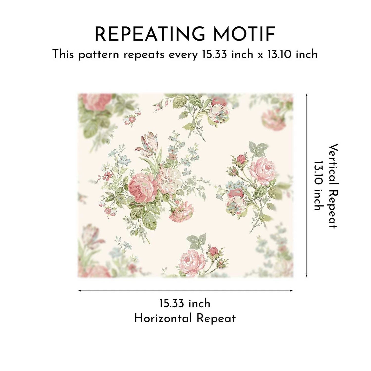 Briarcliff Wallpaper - Rose Elegance