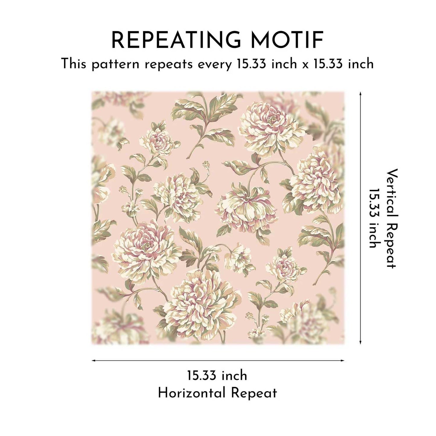 Bloomsbury Elegance Wallpaper - Soft Petal