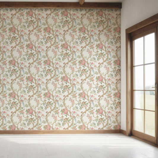 Willowbourne Wallpaper - Blooming Ivory